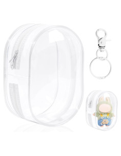 Estuche de exhibición PVC para muñecas de peluche 17cm - Blanco
