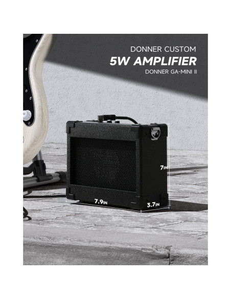 Guitarra Eléctrica DONNER DST-80 39" para Principiantes