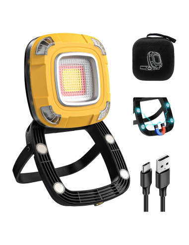 Luz de Trabajo Recargable 2000LM StoneBrook 6000mAh IPX5