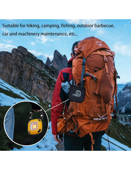 Luz de Trabajo Recargable 2000LM StoneBrook 6000mAh IPX5