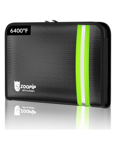 Bolsa Ignífuga ZOOPIP 6400F 27.4x18.8 cm Resistente Agua