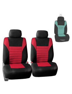 Fundas de Asiento Delanteras FH Group Rojo Ajuste Universal