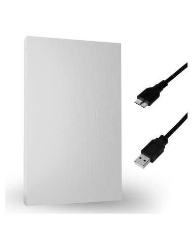 Disco Duro Externo 250GB Genérico USB 3.0 Plata Portátil