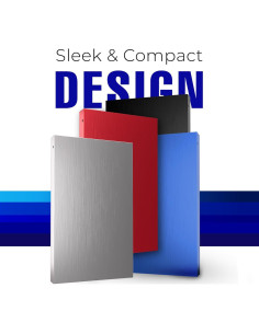 Disco Duro Externo 250GB Genérico USB 3.0 Plata Portátil 2