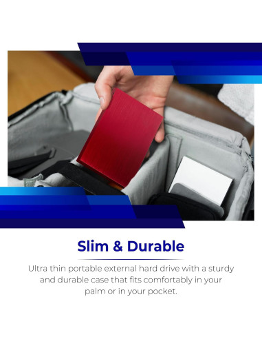 Disco Duro Externo 250GB Genérico USB 3.0 Plata Portátil