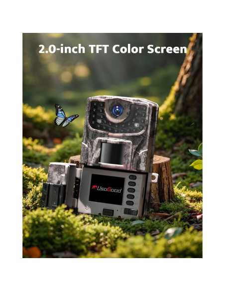 Cámara de Sendero Usogood 36MP 2K HD con Visión Nocturna