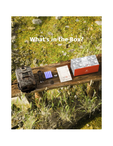 Cámara de Sendero Usogood 36MP 2K HD con Visión Nocturna