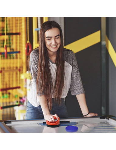 Set de Hockey de Aire TP - 2 Palas, 8 Discos y Fieltros