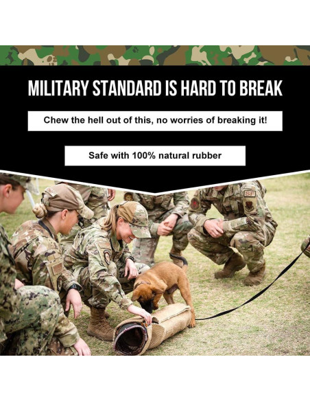 Bola Bazooka de Camuflaje Militar O.G.B. - Juguete para Perros