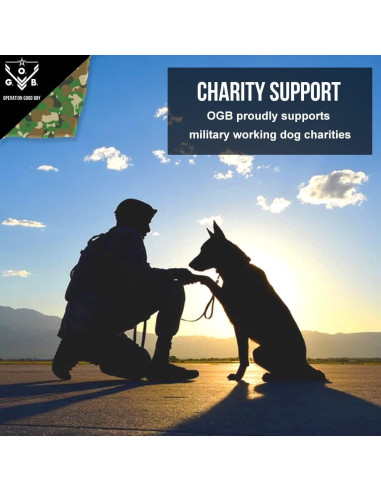 Bola Bazooka de Camuflaje Militar O.G.B. - Juguete para Perros