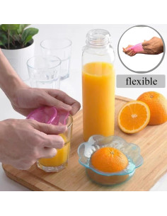 Juego de 3 tapas de silicona LITAITAI para alimentos 2