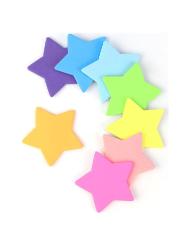 Notas Adhesivas en Forma de Estrella Yuntop - 240 Hojas Multicolor