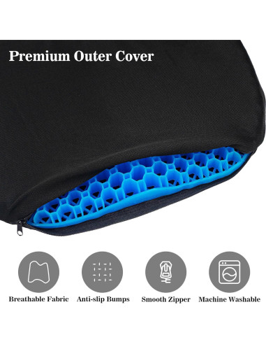 Cojín de Asiento Ergonómico Omoojee para Kayak y Canoa