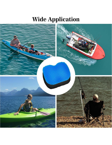 Cojín de Asiento Ergonómico Omoojee para Kayak y Canoa
