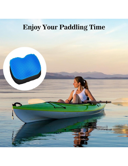 Cojín de Asiento Ergonómico Omoojee para Kayak y Canoa