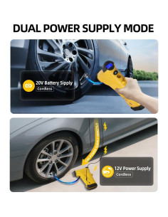 Compresor de Aire Portátil TopAutoGear 150PSI Doble Alimentación 2