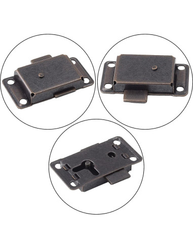 Cerradura de Gabinete Antigua Jiozermi con Llave y Tornillos