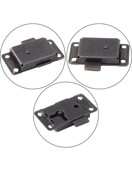 Cerradura de Gabinete Antigua Jiozermi con Llave y Tornillos