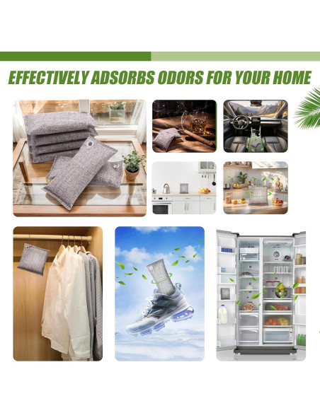 Bolsas de Carbón Activado HANYAN 200g - Eliminador de Olores