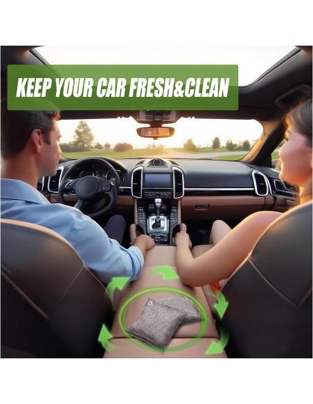 Bolsas de Carbón Activado HANYAN 200g - Eliminador de Olores