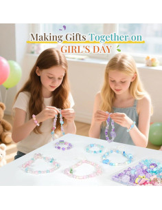 Kit de Fabricación de Pulseras JoyJellies 240 Piezas 4 Colores 2