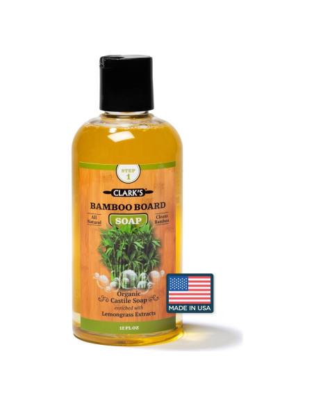 Jabón Orgánico para Tabla de Cortar CLARK'S - Hierba Limón - 396g