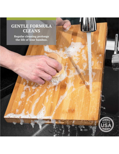 Jabón Orgánico para Tabla de Cortar CLARK'S - Hierba Limón - 396g