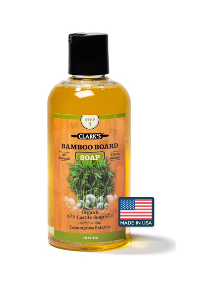 Jabón Orgánico para Tabla de Cortar CLARK'S - Hierba Limón - 396g