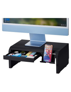 Soporte de Monitor Ajustable Bostitch Konnect Negro 42x25cm