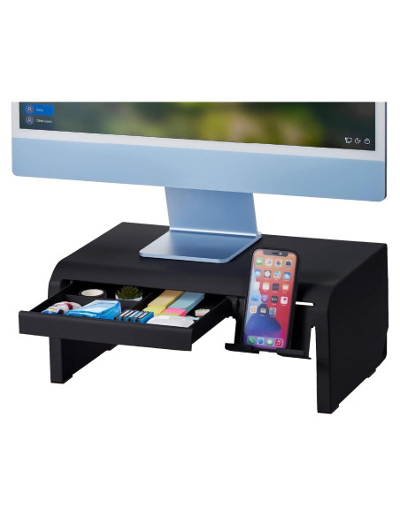 Soporte de Monitor Ajustable Bostitch Konnect Negro 42x25cm