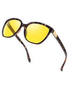 Gafas de Conducción Nocturna Myiaur Amarillas Polarizadas