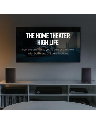 Altavoces de Estantería Polk Audio T15 - Sonido Envolvente, 3.74 kg, Par