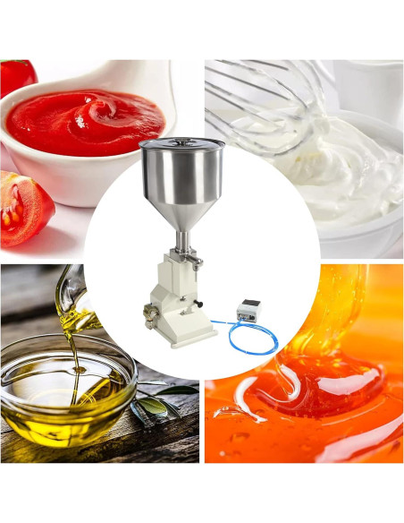 Máquina de Llenado Neumática Acero Inoxidable A02 5-50g