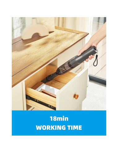 Aspiradora de Ranuras Brigii M5 Inalámbrica 2 en 1 Ligera 0.4kg