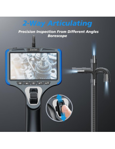 Cámara Borescopio Articulada Huyanhong 1.52m HD IP67 2