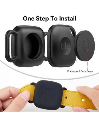 Soporte para Collar de Perro Life360 Tile Mate 2024 - 2 Unidades