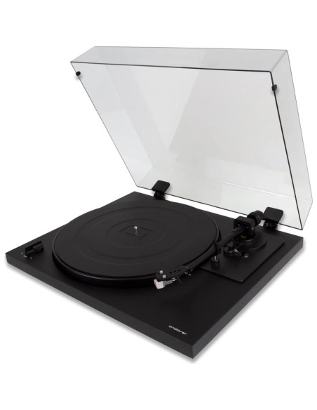 Tocadiscos Andover Audio SpinDeck 2 Negro - Semi-Automático, Con Cartucho AT3600