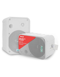 Sistema de Altavoces Pyle 500W 6.5" Pasivo Blanco para Exterior