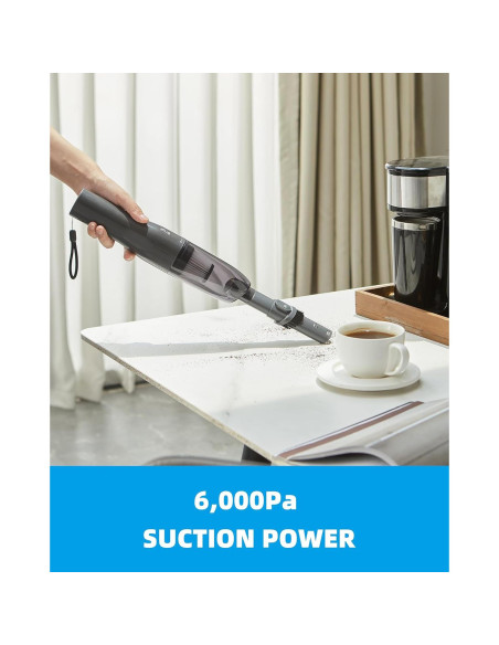 Aspiradora de Ranuras Brigii M5 Inalámbrica 2 en 1 Ligera 0.4kg