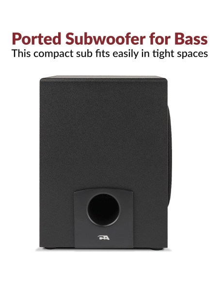 Altavoces 2.1 Cyber Acoustics CA-3090 con Subwoofer 18W
