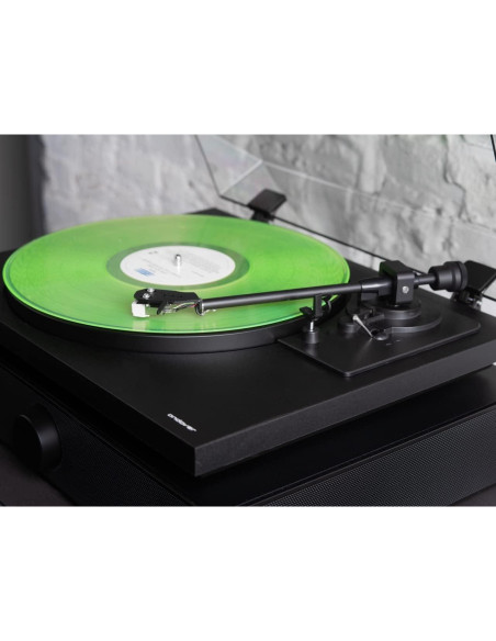 Tocadiscos Andover Audio SpinDeck 2 Negro - Semi-Automático, Con Cartucho AT3600