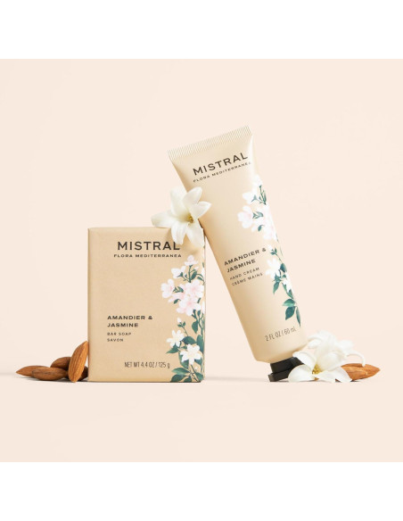 Crema de Manos Mistral 2 oz Amandier & Jazmín Hidratante