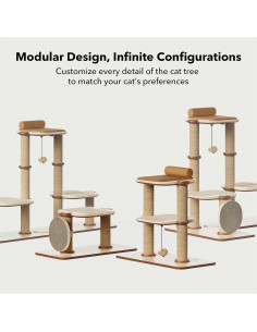 Torre de Árbol para Gatos PETLIBRO Infinity Modular 86cm 2