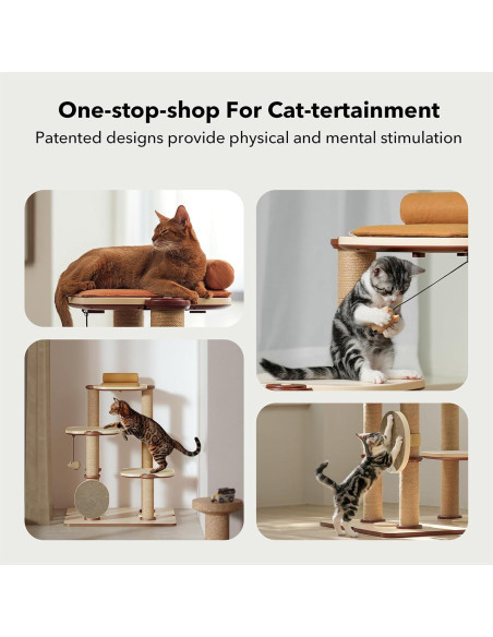 Torre de Árbol para Gatos PETLIBRO Infinity Modular 86cm