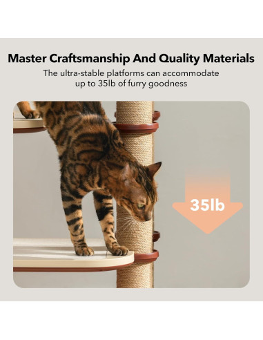 Torre de Árbol para Gatos PETLIBRO Infinity Modular 86cm