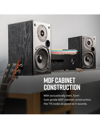 Altavoces de Estantería Polk Audio T15 - Sonido Envolvente, 3.74 kg, Par