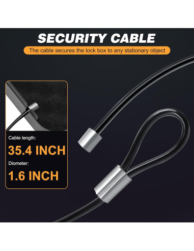 Caja Fuerte Portátil para Pistolas PACOLO Grande 29x19.6cm