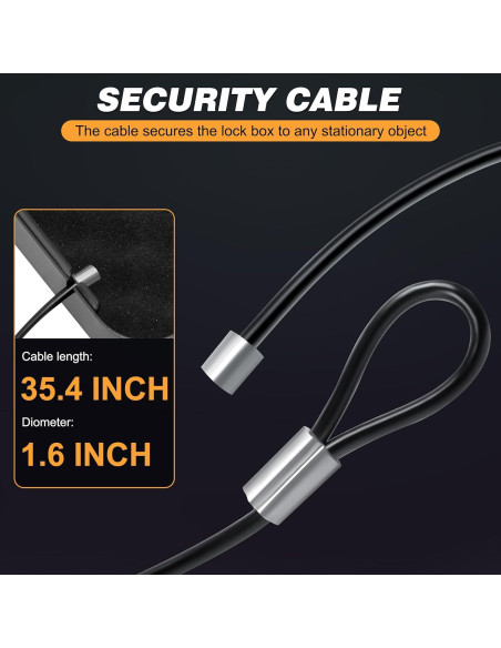 Caja Fuerte Portátil para Pistolas PACOLO Grande 29x19.6cm