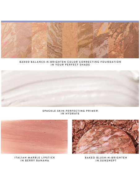 Kit de Glamour Definitivo Laura Geller 5 Piezas Medio Dorado