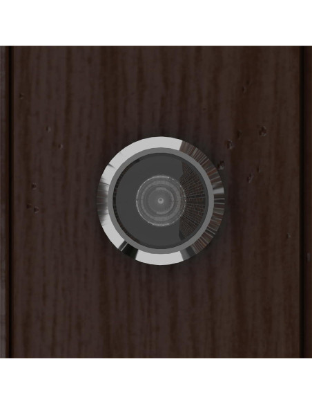 Visor de Mirilla de Puerta 180 Grados TB-SENROCA Cromo Brillante